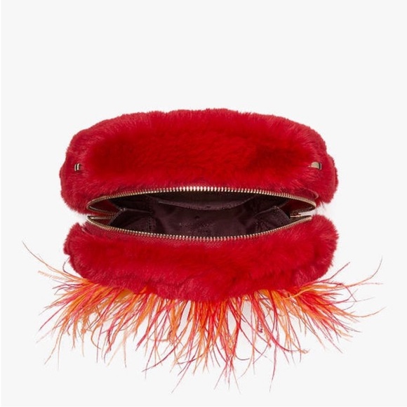 ♠️kate spade Disney X KS New York Muppets Animal Crossbody, Red Multi NWT - Picture 5 of 16